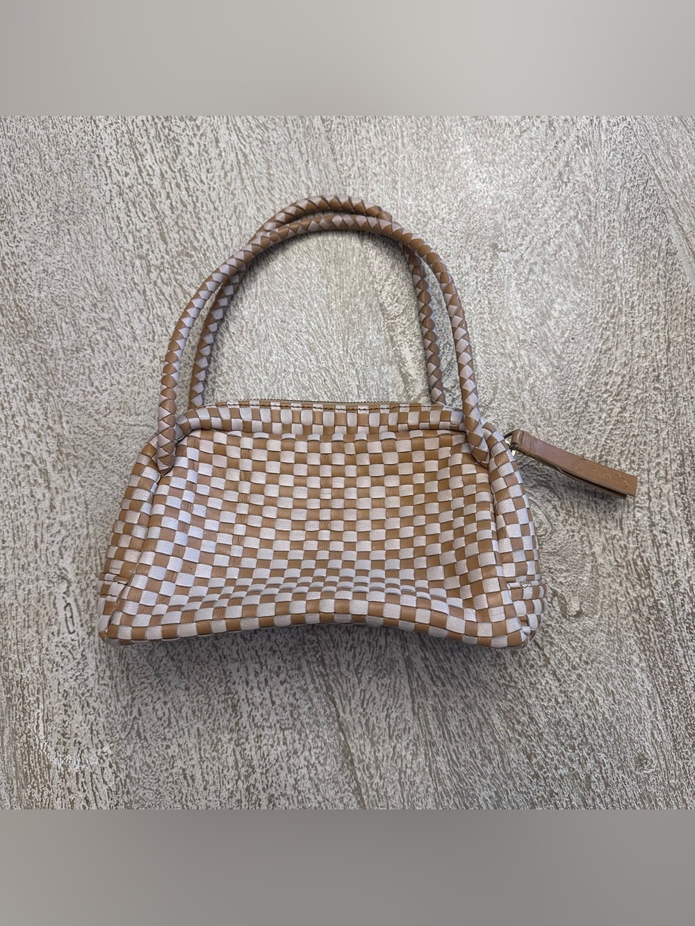 Cleobella Keira Checkered Handbag
